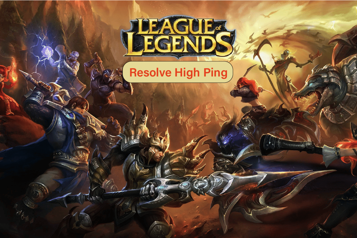 แก้ไข Ping สูงใน League of Legends