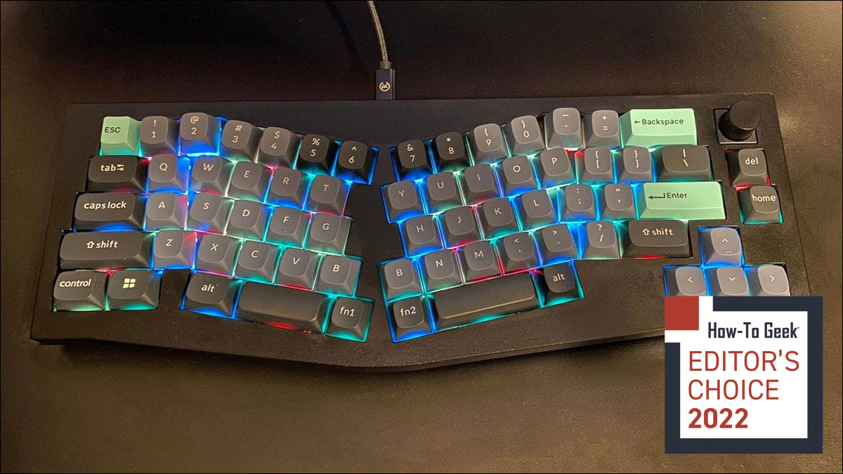 لوحة المفاتيح المتزامنة مع الإضاءة الخلفية RGB