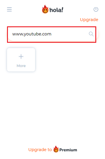 перейдите на youtube.com в инструменте расширения Hola для смены IP-адресов