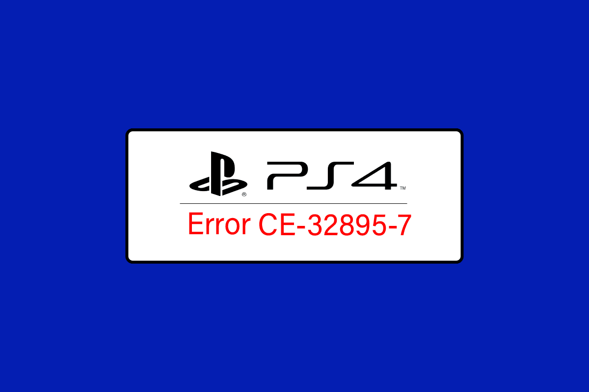修复 PS4 CE-32895-7 错误