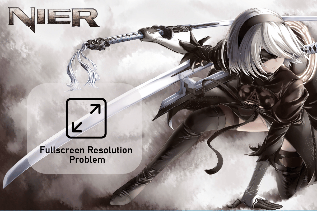 แก้ไขปัญหาความละเอียดเต็มหน้าจอใน NieR
