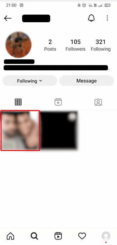 Öffnen Sie Ihren letzten Beitrag. | So sehen Sie die neuesten Follower auf Instagram