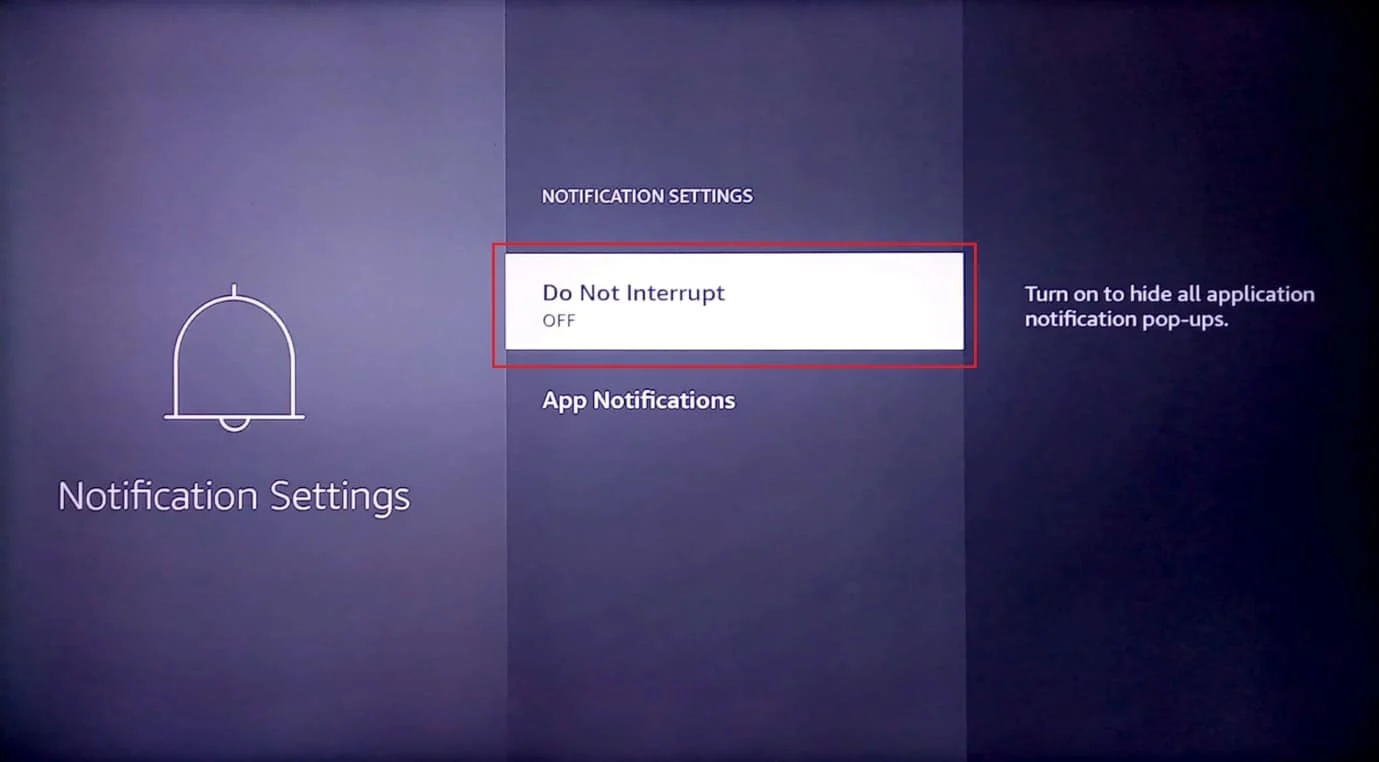 Wählen Sie Nicht unterbrechen. Beheben Sie das Problem mit der Amazon Fire Stick-Verlangsamung