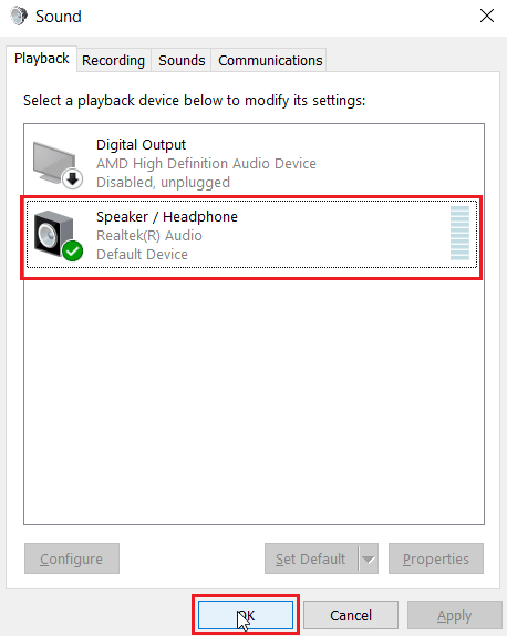확인을 클릭하십시오. Windows 10 문제에서 SADES 헤드셋이 인식되지 않는 문제 수정