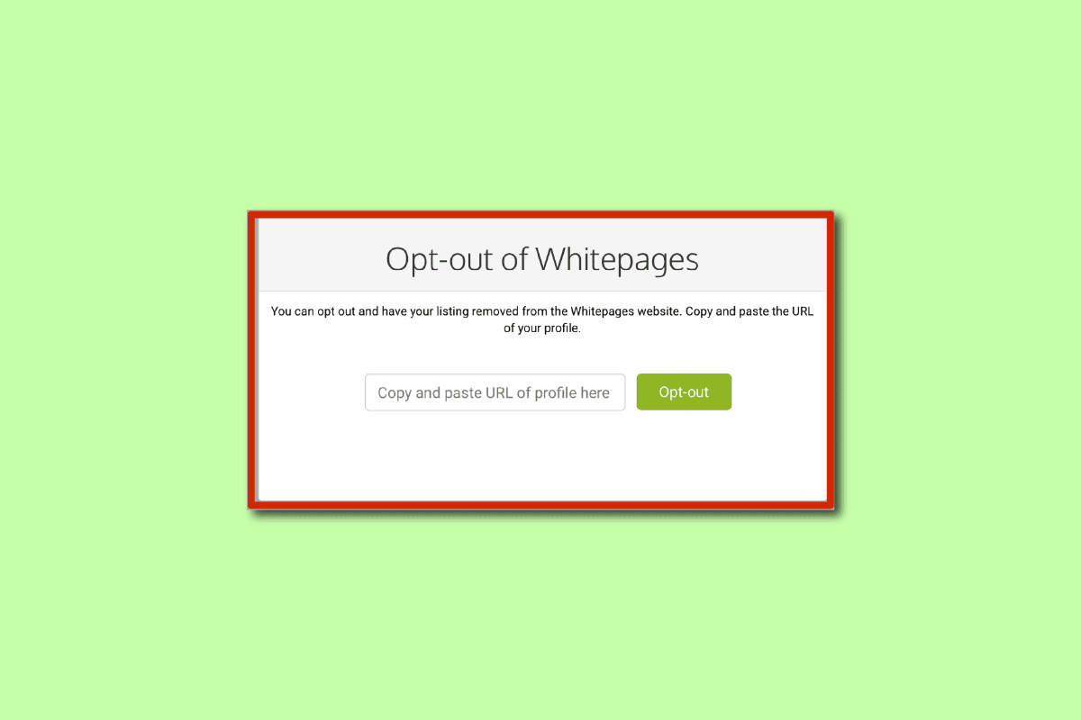 Como desativar o Whitepages.com