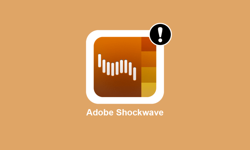 Adobe Shockwave가 항상 충돌하는 이유는 무엇입니까?