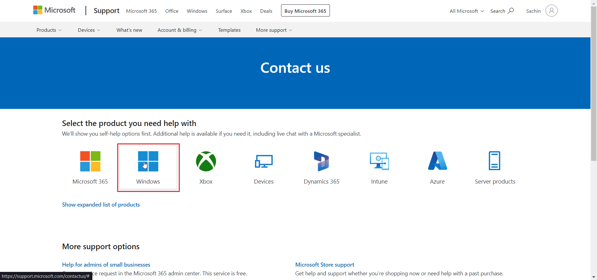 fare clic su Windows. Correggi il codice di errore di Microsoft Store 0xc03f300d