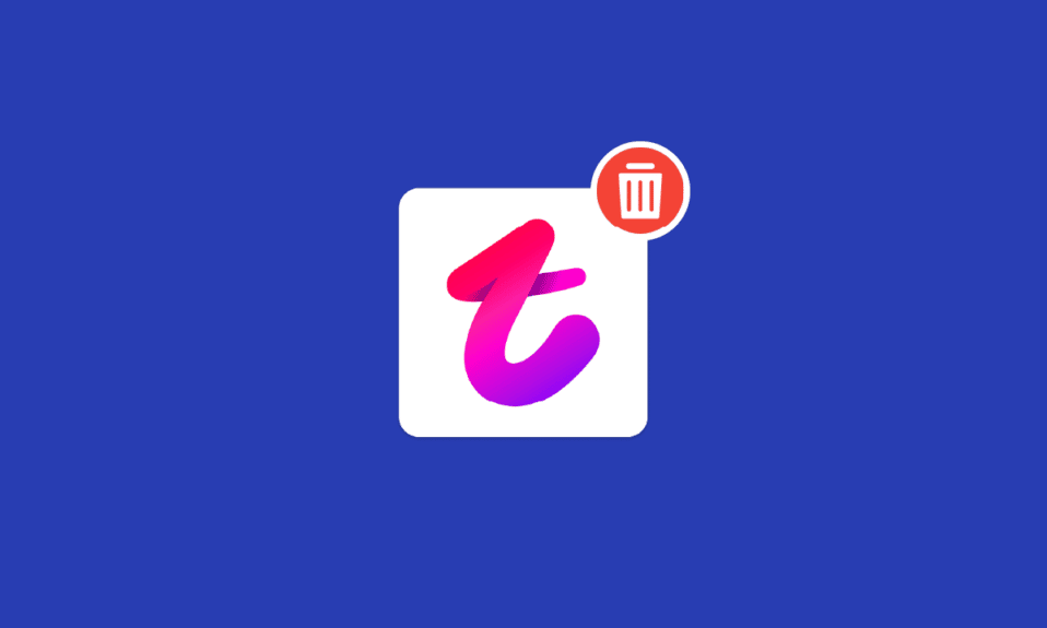 Tango 계정을 삭제하는 방법