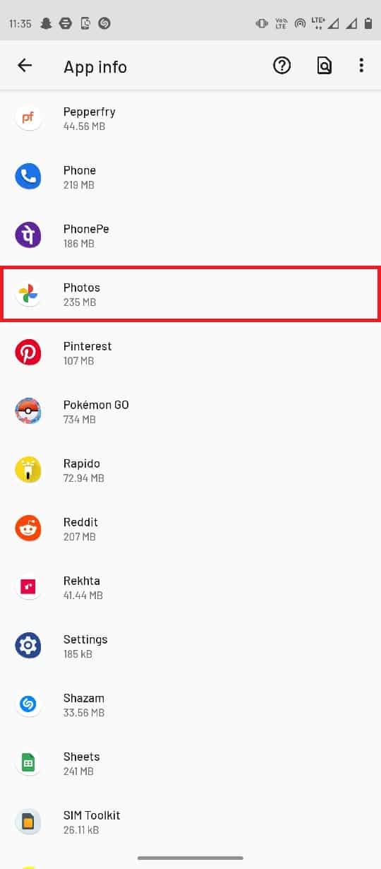 ค้นหาแอพรูปภาพ แก้ไข Google Photos ไม่สามารถบันทึกการเปลี่ยนแปลง