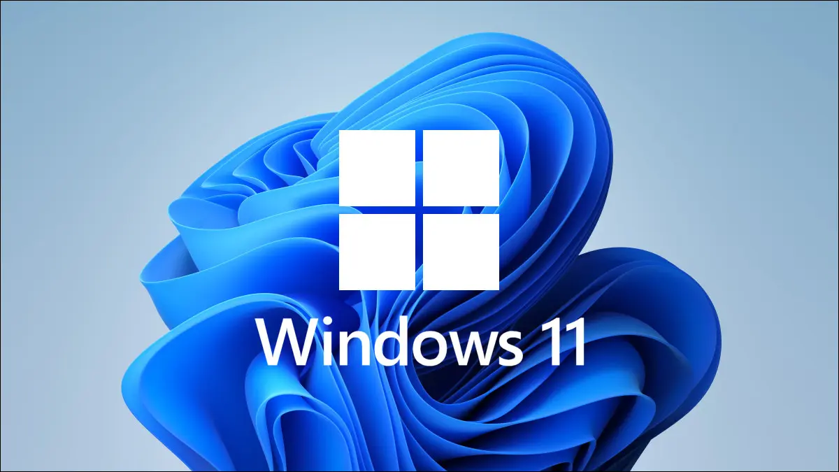 Logo di Windows 11 con sfondo