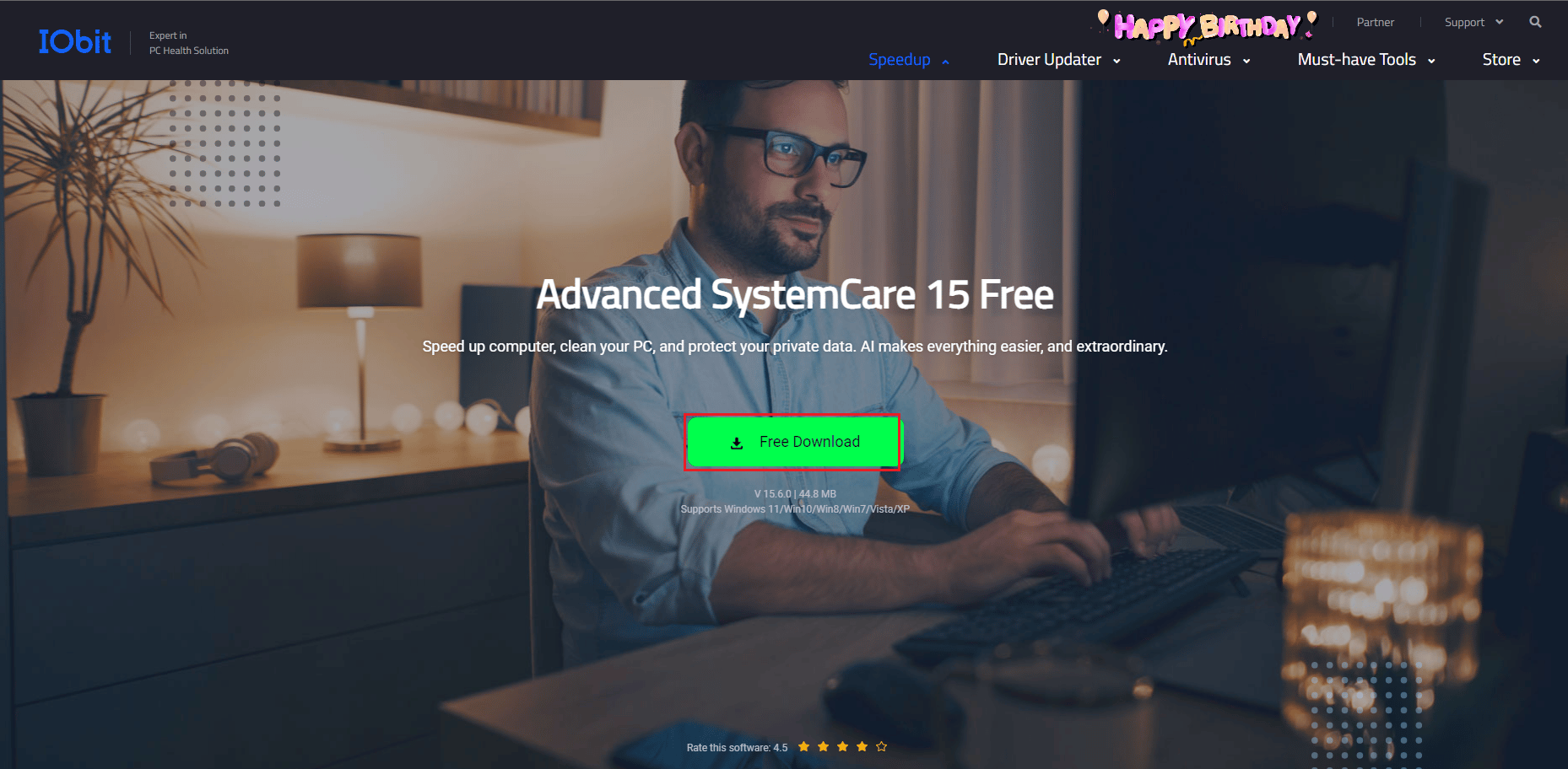 scarica il programma Advanced systemcare