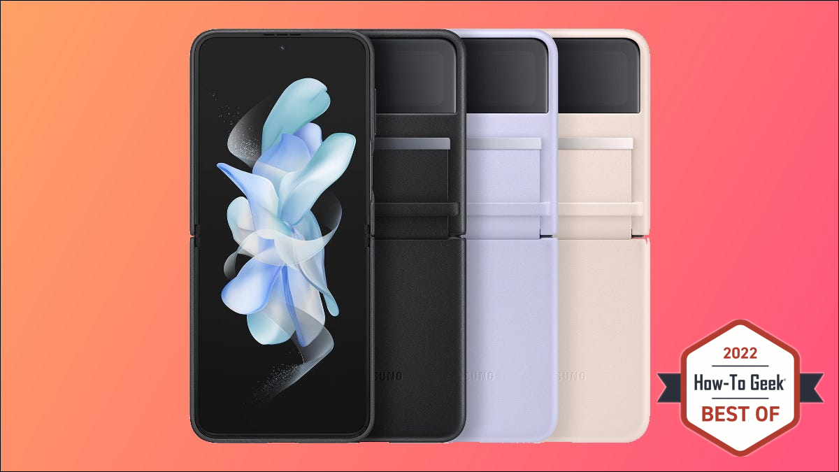 ฝาครอบหนังแบบฝาปิด Galaxy Z Flip4