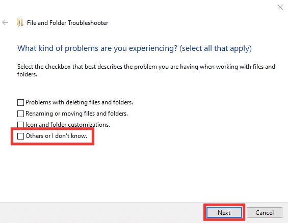 alții sau nu știu fișierul. Remediați eroarea 0x80070718 în Windows 10