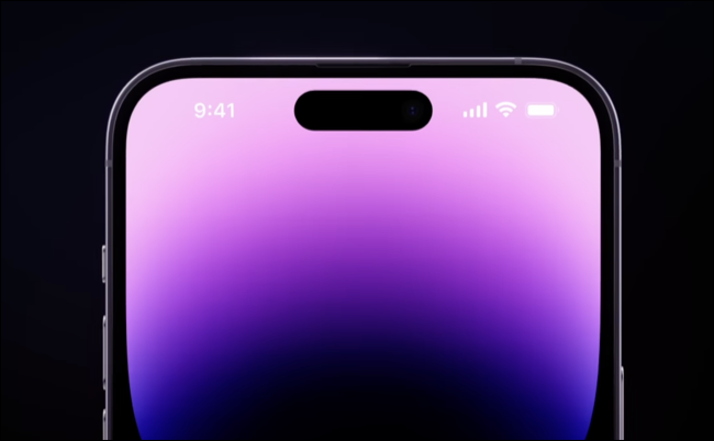 Wycięcie iPhone’a 14 Pro dla Dynamic Island