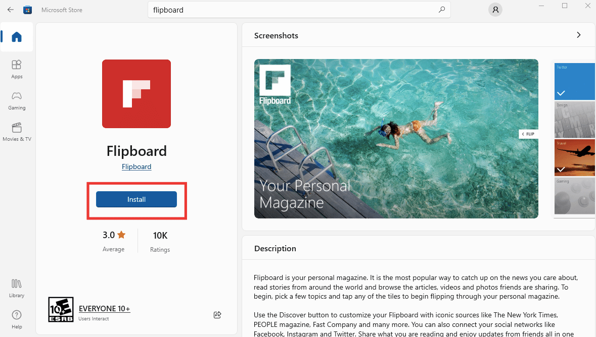 baixe o aplicativo de seu respectivo site ou Microsoft Store e instale-o novamente. Corrigir o erro do ponto de entrada do procedimento no Windows
