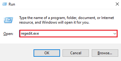 Введите regedit.exe. Fix Daemon Tools не может получить доступ к файлу изображения MDF