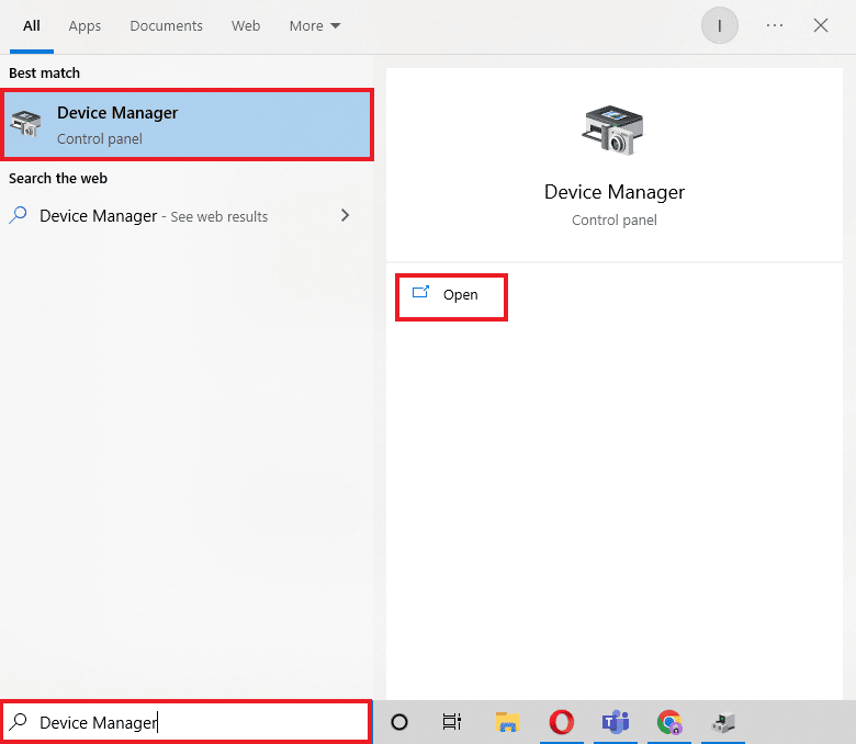 Öffnen Sie den Geräte-Manager. Behebung des Problems, dass Windows Update keine Geräteliste abrufen kann