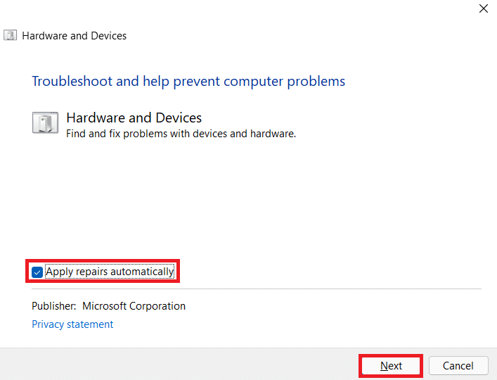Führen Sie die Problembehandlung für Hardware und Geräte aus. Beheben Sie Probleme bei der Druckerinstallation in Windows 10