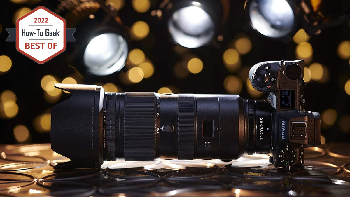NIKON NIKKOR Z 70-200mm f/2.8 S con luci sullo sfondo
