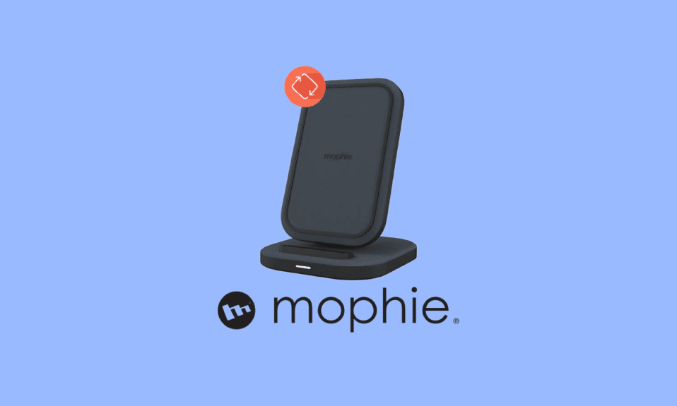 Como redefinir o carregador sem fio Mophie