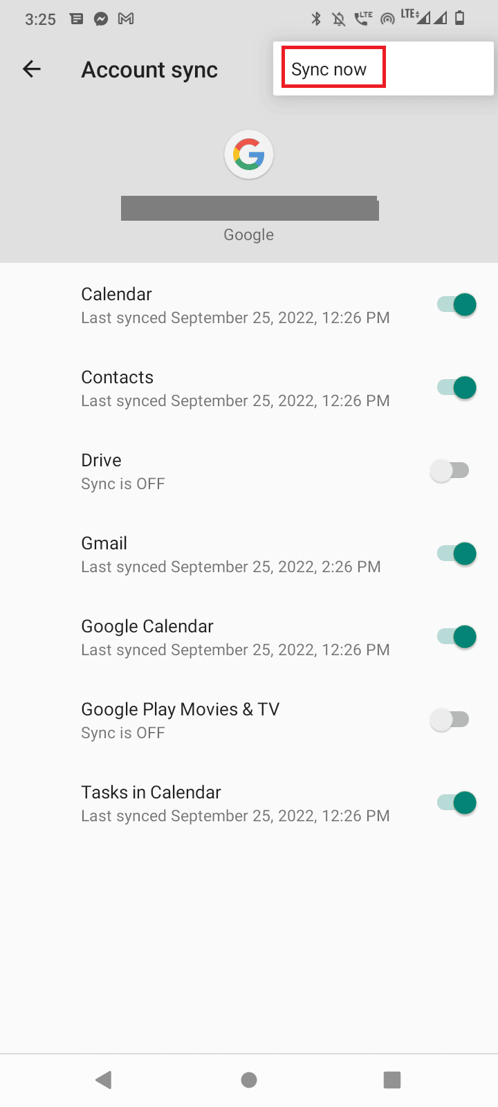 Toca Sincronizar ahora. Maneras de arreglar actualmente no se puede descargar en Android