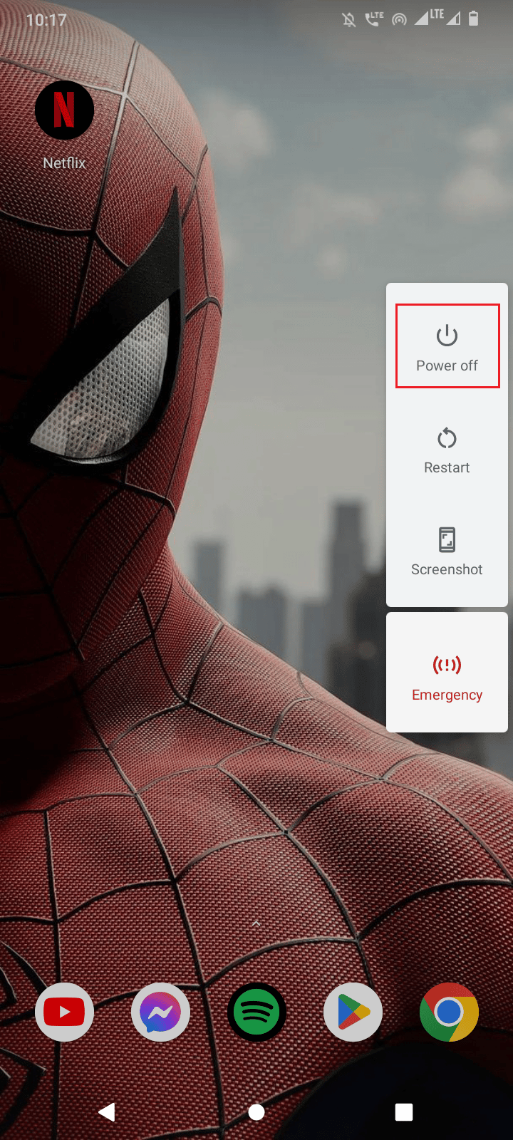 mantenga presionado el botón de apagado para reiniciar su teléfono en modo seguro. Maneras de arreglar actualmente no se puede descargar en Android