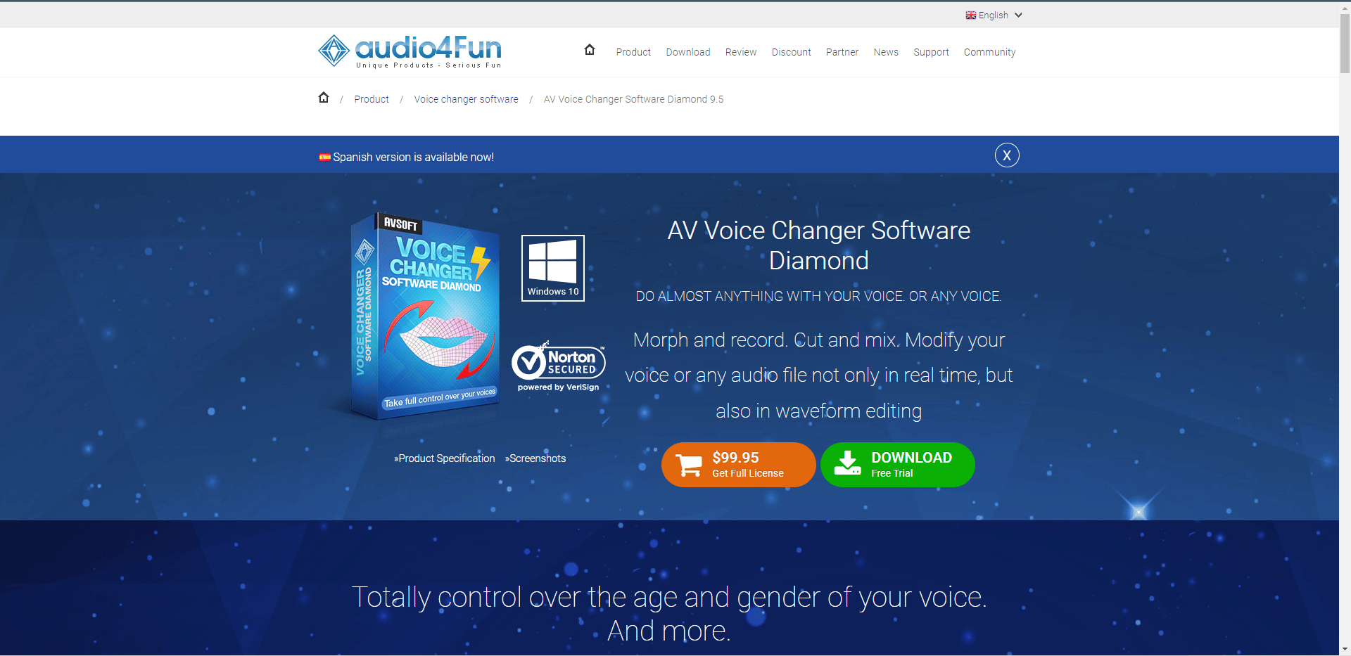 เว็บไซต์อย่างเป็นทางการของซอฟต์แวร์ AV Voice Changer โปรแกรมเปลี่ยนเสียง Discord ฟรีที่ดีที่สุด