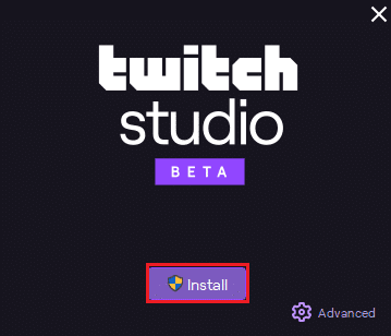 instalați aplicația twitch