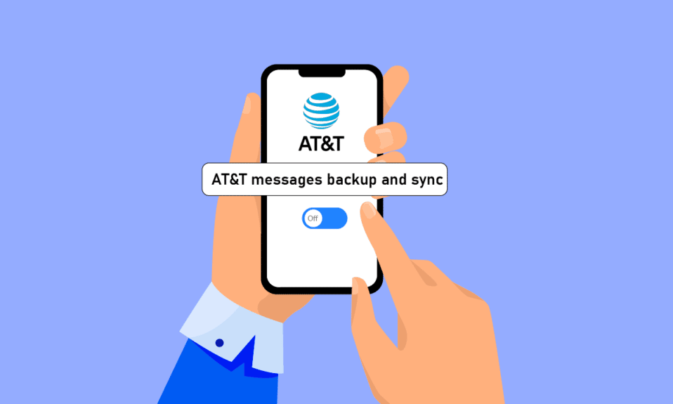 AT&T 메시지 백업 및 동기화를 끄는 방법