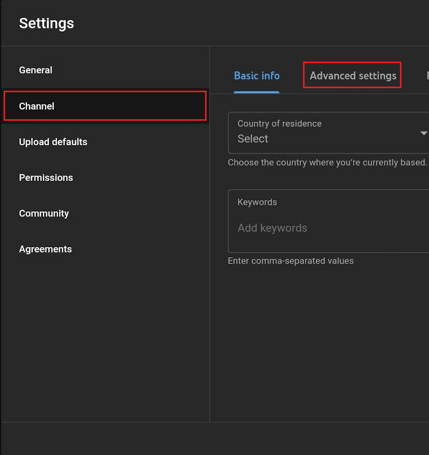 Toque Canal - Configuración avanzada | eliminar el canal de YouTube de otra persona