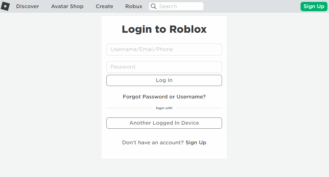 Hesabınıza giriş yapın. Okul Chromebook'unda Roblox Nasıl Oynanır?