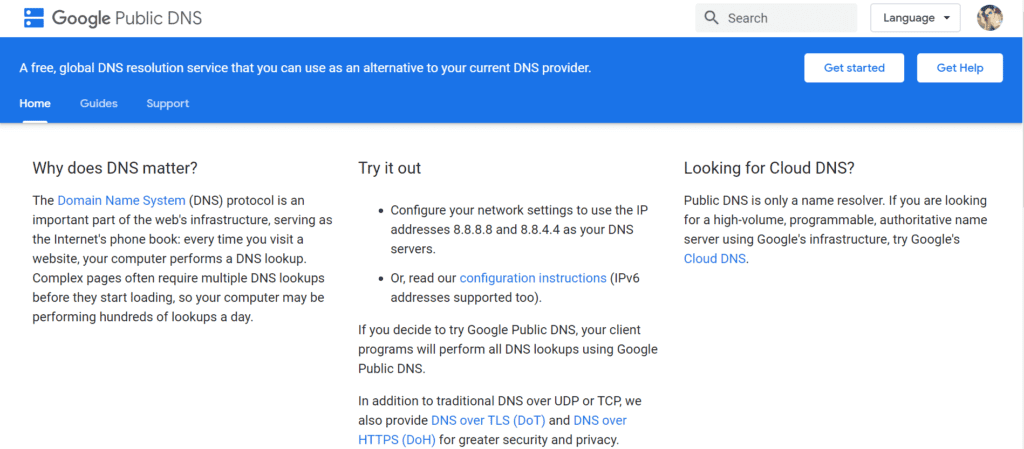 DNS Sunucusu kullanın