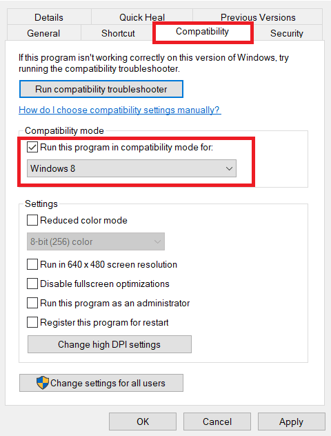 Execute este programa em modo de compatibilidade para. Corrigir Civ 5 continua travando no Windows 10