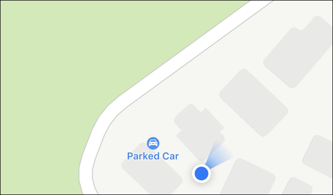 Vizualizați ultima locație cunoscută a mașinii dvs. parcate în Apple Maps