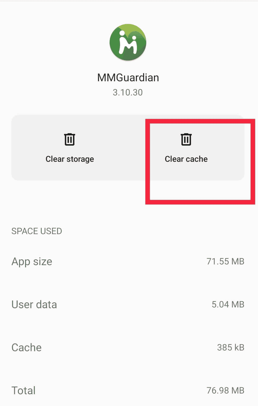 telefon ayarları - Uygulamalar - MMGuardian - Önbelleği temizle | Ebeveynler Bilmeden MMGuardian Nasıl Devre Dışı Bırakılır