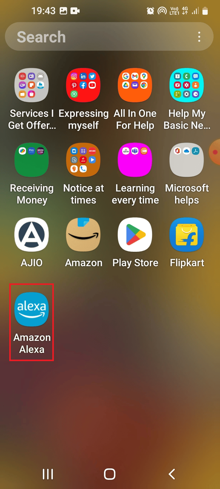 Öffnen Sie die Amazon Alexa-App. Beheben Sie, dass Amazon Echo nicht eingeschaltet wird
