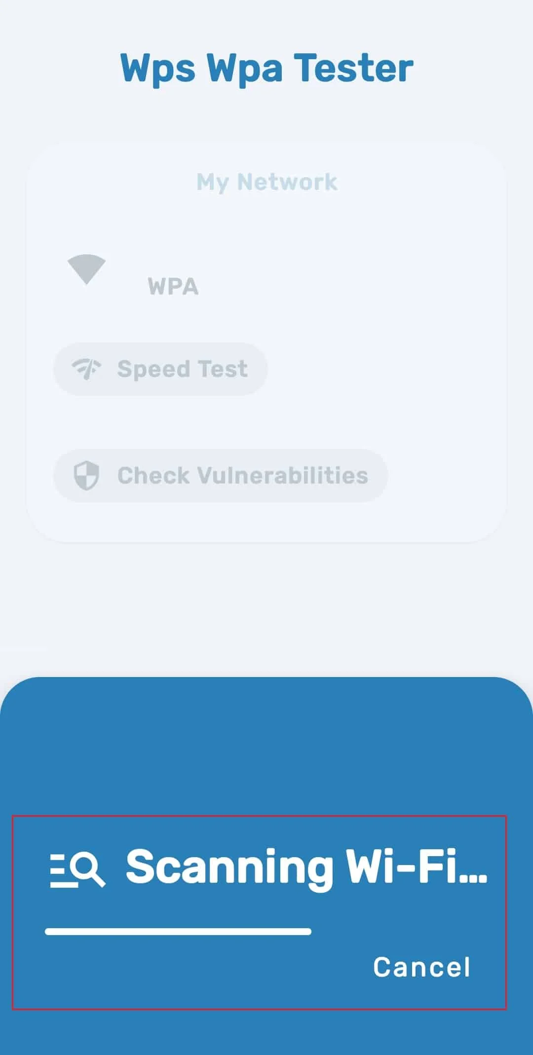 jaringan pemindaian aplikasi android WiFi WPS WPA Tester