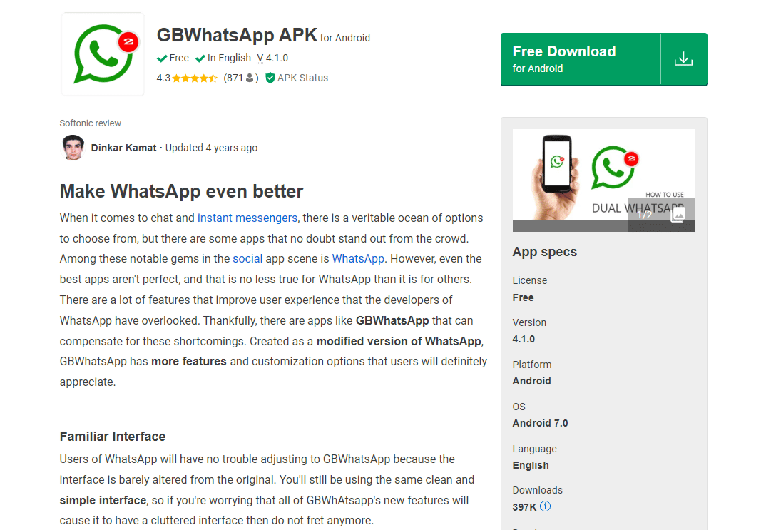 GBWhatsApp. Top 27 najlepszych nielegalnych aplikacji na Androida nie w Sklepie Play