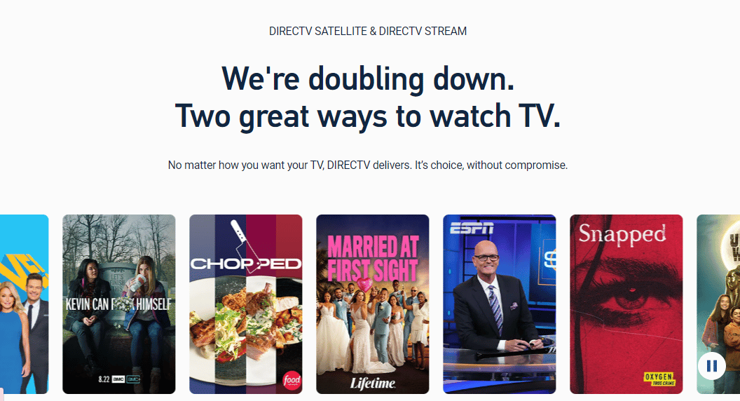 DIRETV. AT&T TV è lo stesso di DIRECTV Login