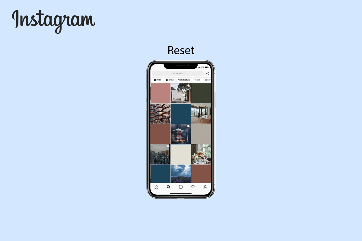 Как сбросить страницу изучения Instagram | удалить предиктивный поиск в Instagram