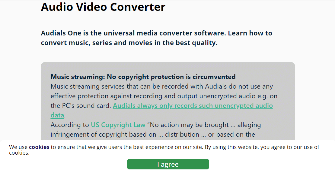 Audials Ses Video Dönüştürücü. En İyi Spotify Çalma Listesi İndiricileri
