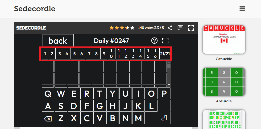 Numery logiczne. Co to jest Sedecordle? Jak grać w tę grę