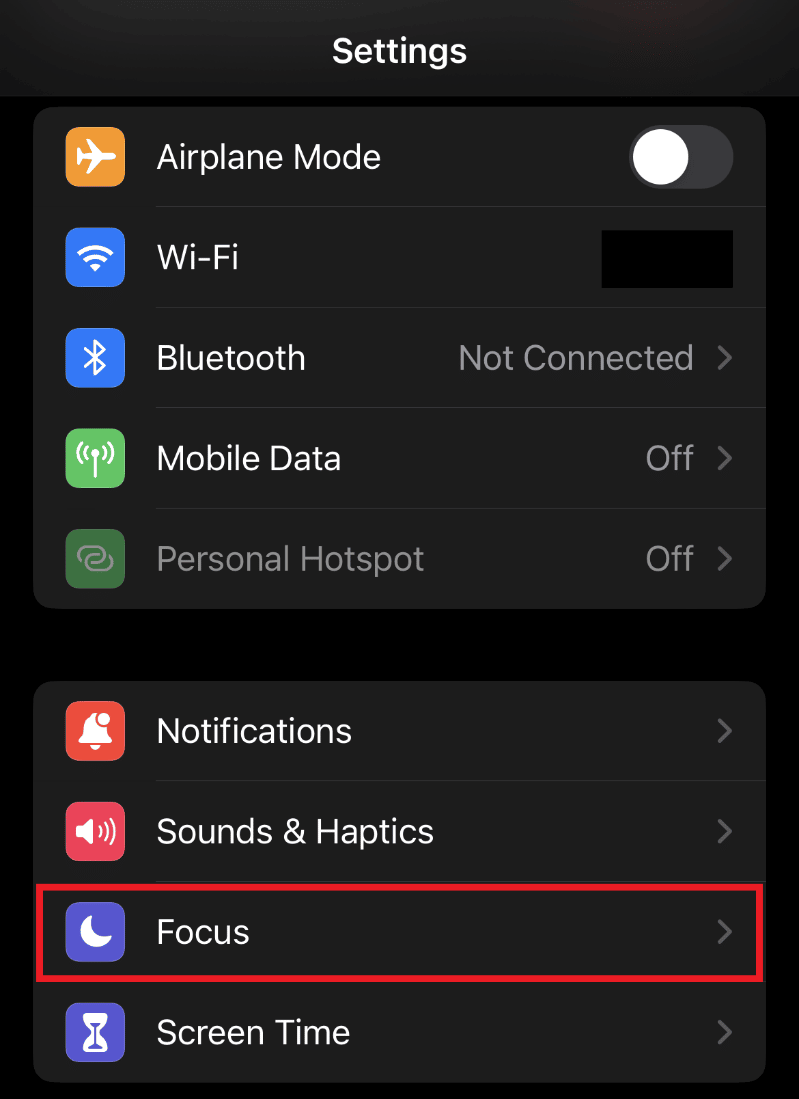 フォーカスをタップします。 iOS 15 で「とにかく通知」とはどういう意味ですか?