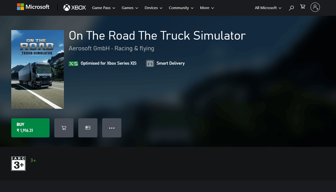 Pe Road Truck Simulator Xbox
