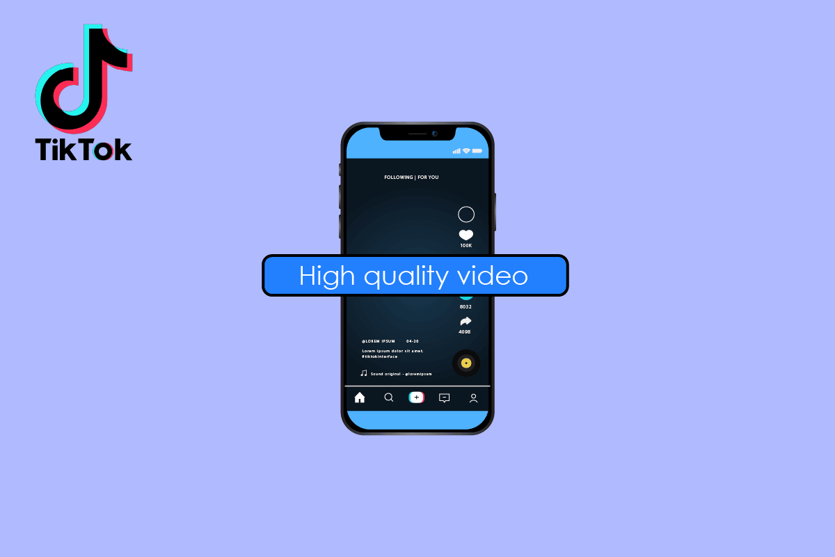 Cara mengunggah video berkualitas tinggi di tiktok