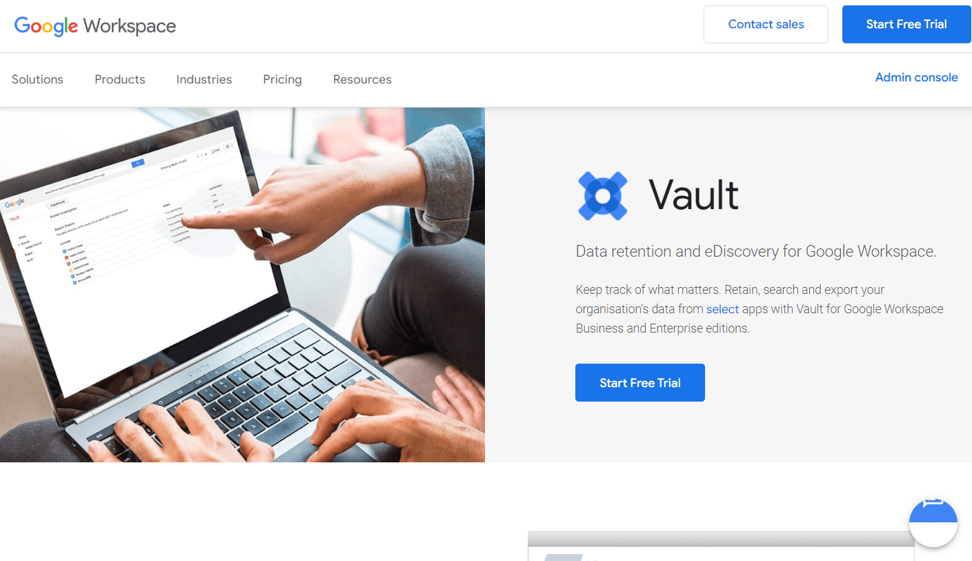 Google 保險櫃頁面 |恢復意外覆蓋的 Gmail 草稿