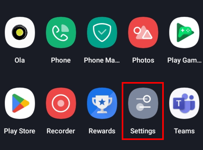 Buka aplikasi Pengaturan di perangkat Android Anda.