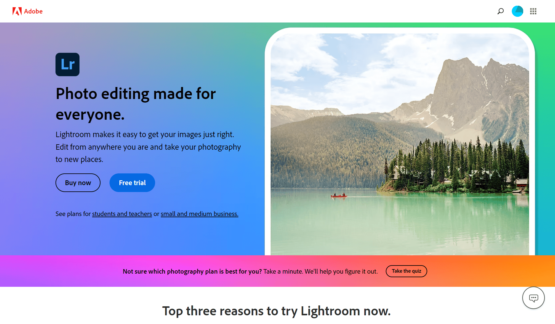 Adobe Lightroom フォトエディター |他人の写真の編集を取り消す