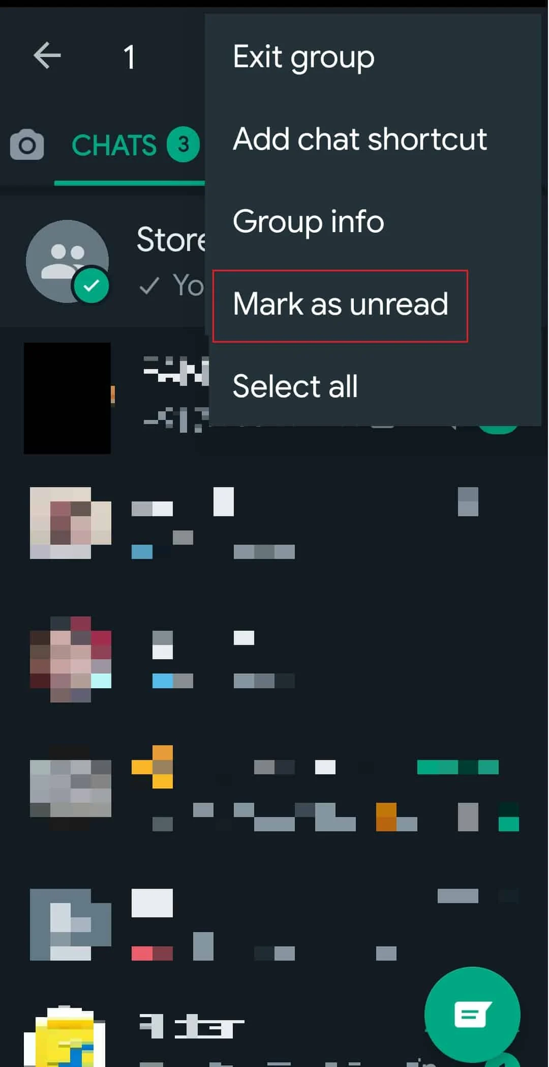 select Mark as Unread. 33 najlepsze fajne hacki WhatsApp