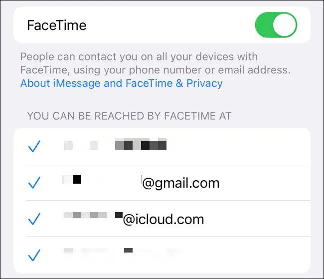 Asegúrate de que tus ajustes de FaceTime estén configurados correctamente